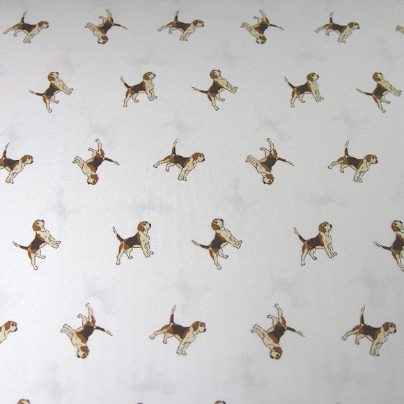 Ralph Lauren Beagle Puppy Dog Queen Sheet Set - Picture 8 of 8